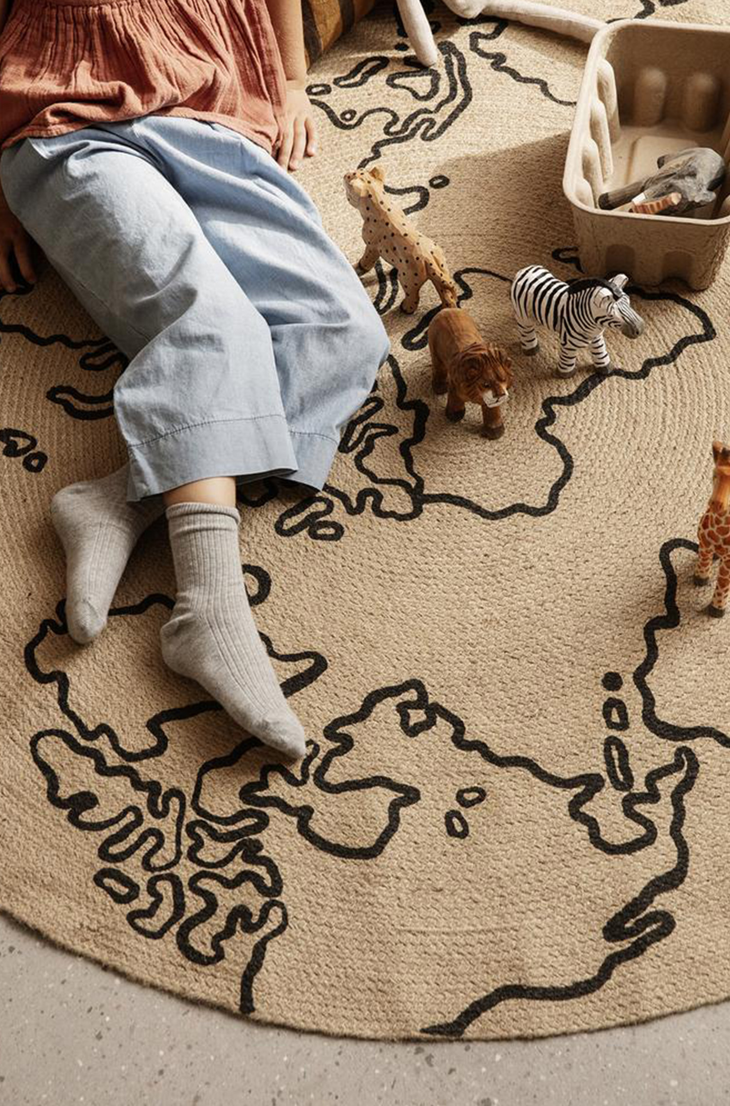 « Jute carpet », Ferm Living